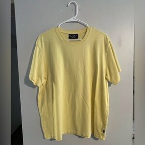 Rowing Blazers Light Yellow Ametora Short Sleeve Tee